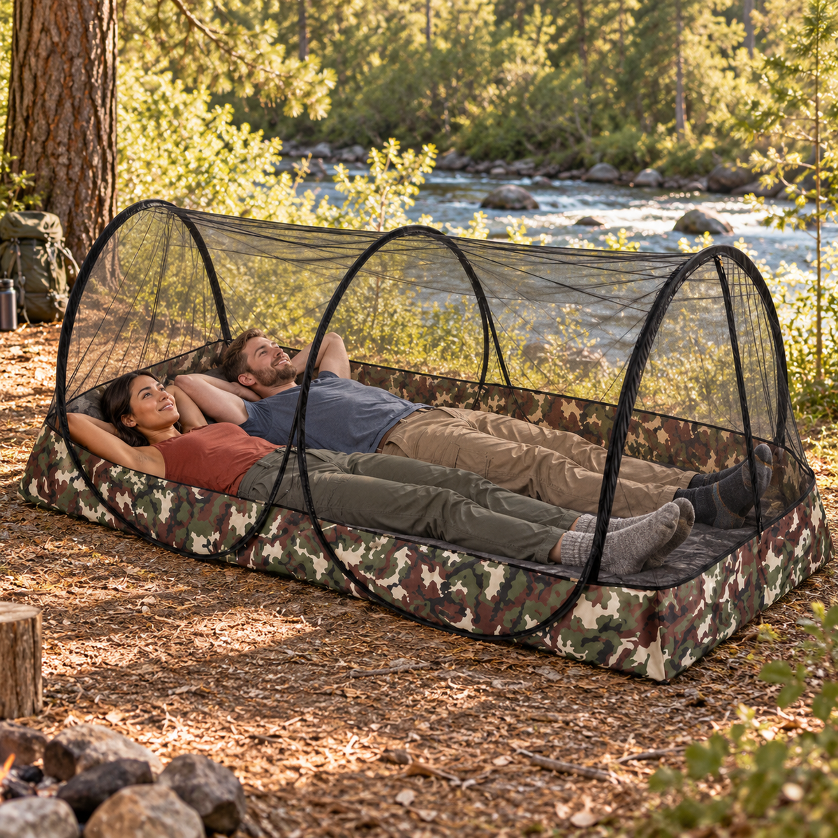 Mosquitera Pop-up de Acampada — COBERTIZO