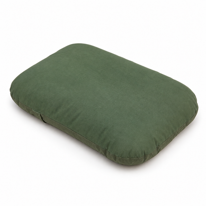 APERO almohada verde blanco