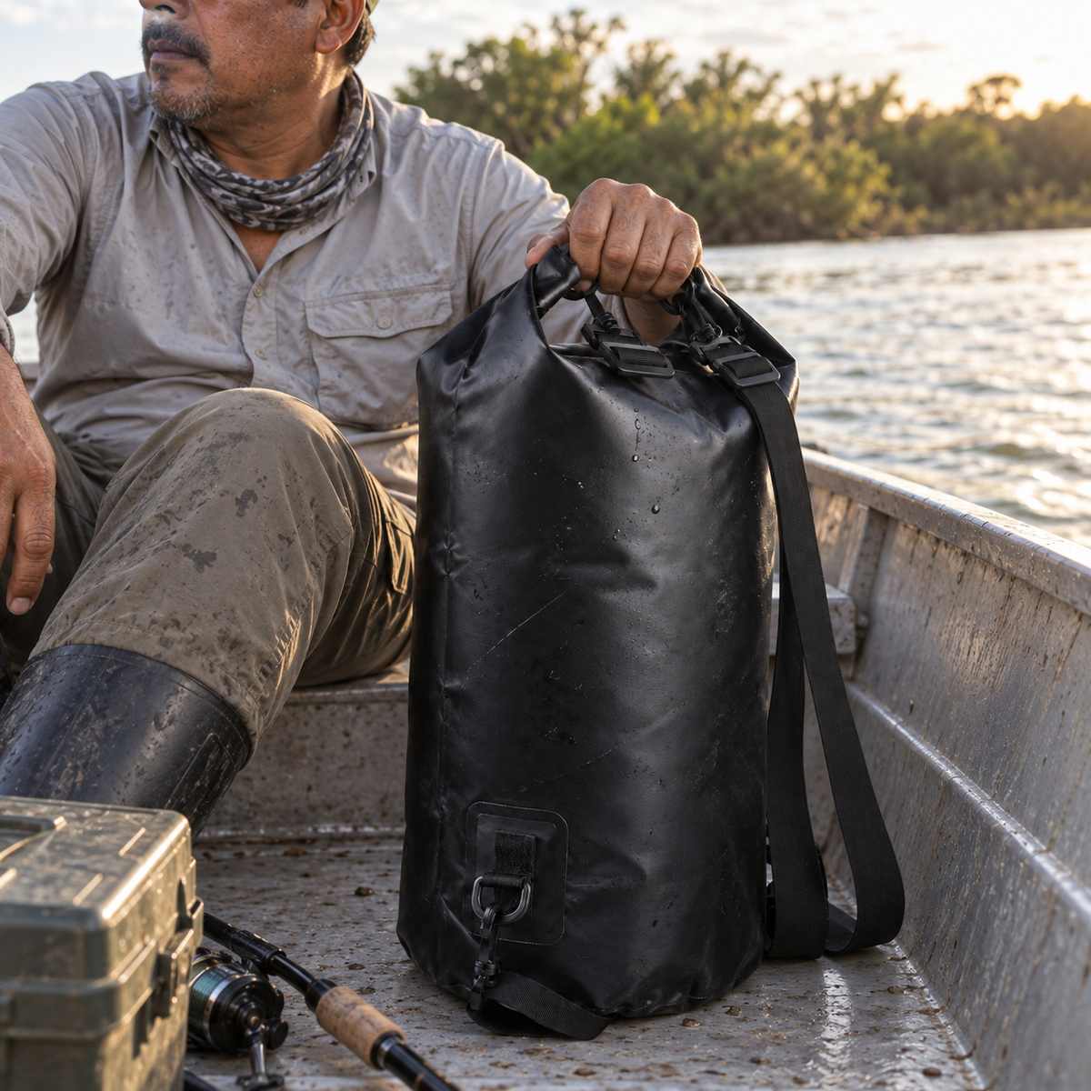 ARCA bolsa negra modelo de referencia 20 l negro barco