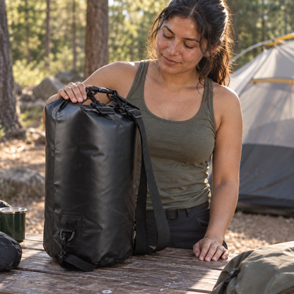 ARCA bolsa negra modelo de referencia 20 l negro camping